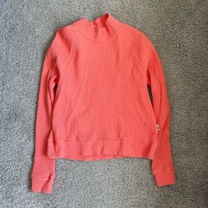 The North Face Mock Neck Waffle Sweater